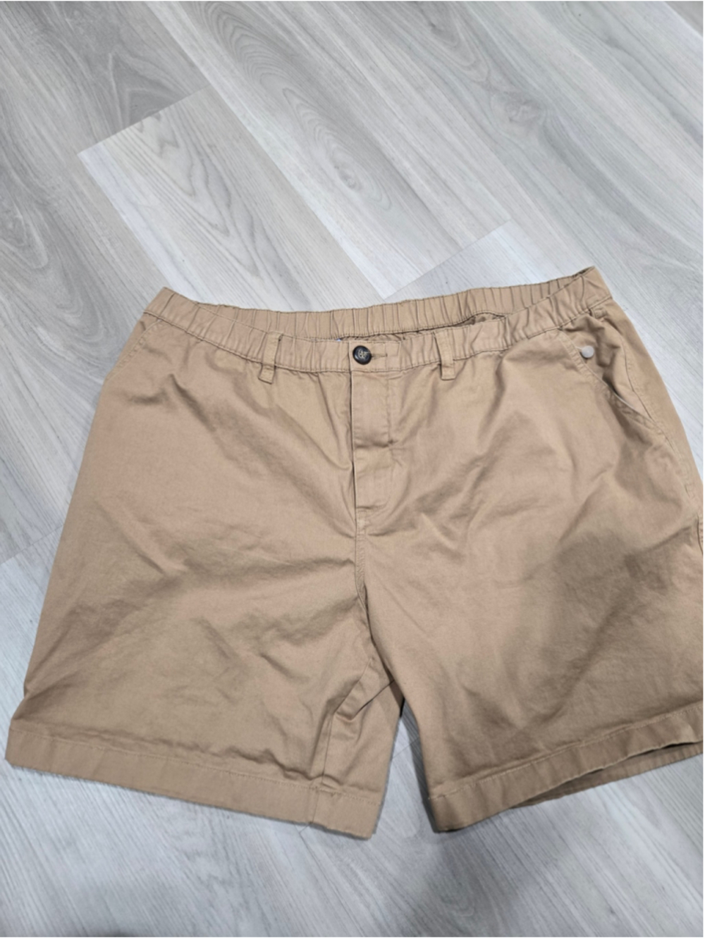 Men's Chubbies Flat Front Shorts XXL Tan